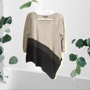 Asymmetric sweater